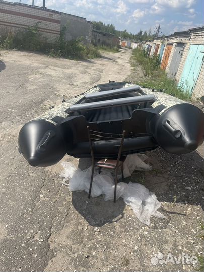 Kitt boats лодка пвх 350 нднд+мотор Skipper 9.8