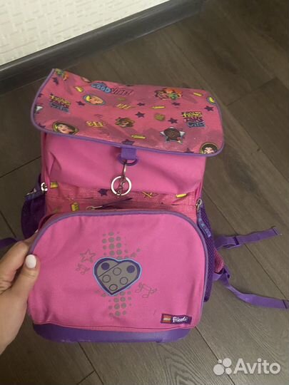 Ранец школьный для девочки lego