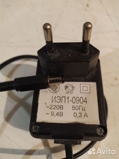 Адаптер 220/9v