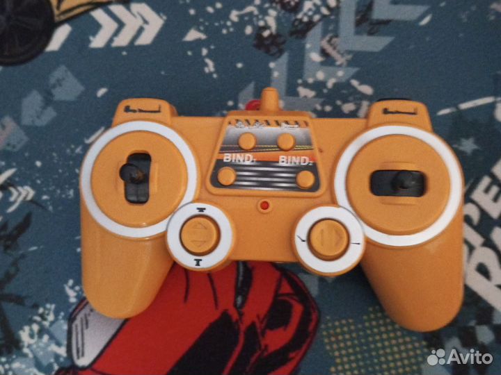 Машинка на радиоуправлении грузовик и прицеп