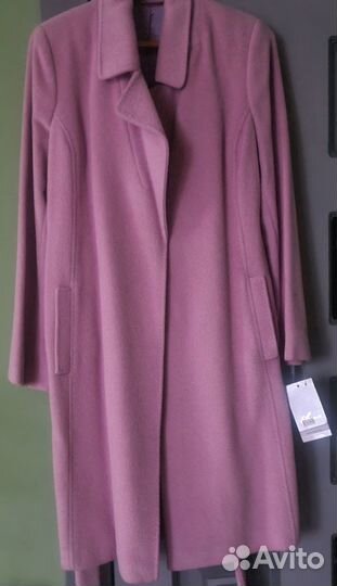 Пальто из вирджинской шерсти Elema