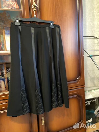 Юбка черная длинная