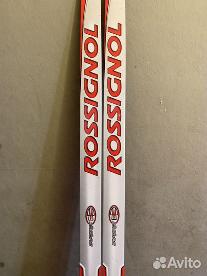 Лыжи беговые Rossignol dualtec 187