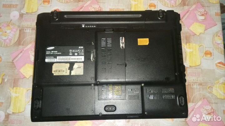 Ноутбук samsung r70 на запчасти