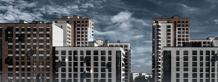 2-к. квартира, 55,2 м², 2/19 эт.