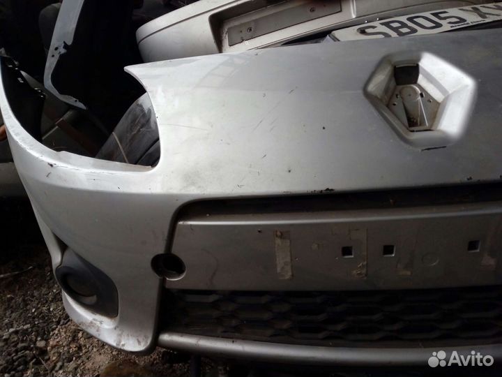 Бампер передний renault twingo