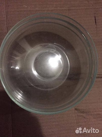 Тарелки стеклянные 17 шт