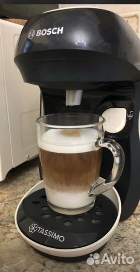 Кофемашина капсульная Bosch Tassimo TAS 1007 Happy