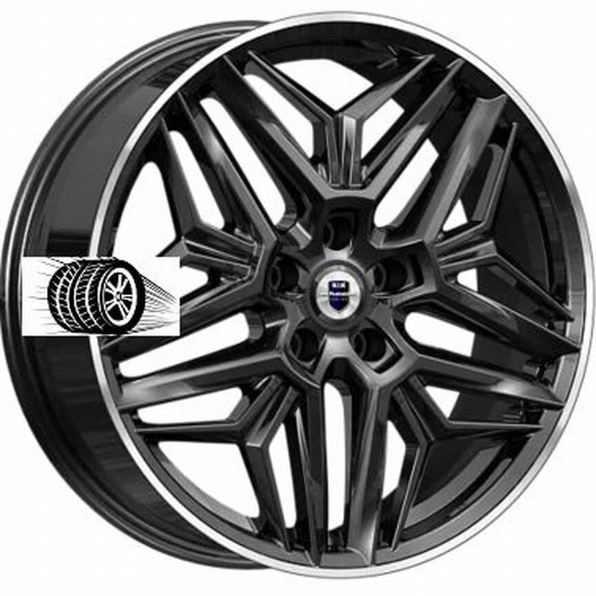 Литые диски K&K 7×R19 5×114.3