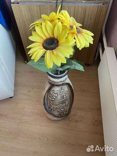 Ваза для цветов напольная