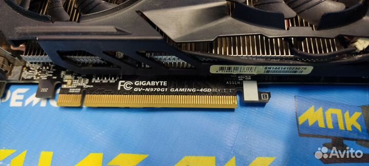 Игровая видеокарта Gigabyte GTX 970 4GB