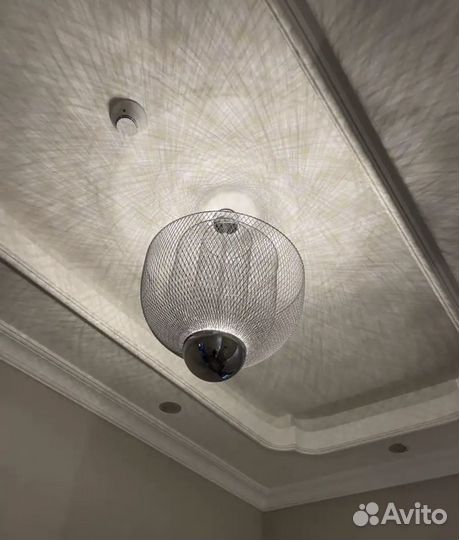 Дизайнерская люстра Meshmatics Chandelier хром