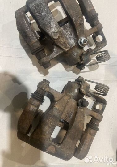 Суппорта задние solaris rio