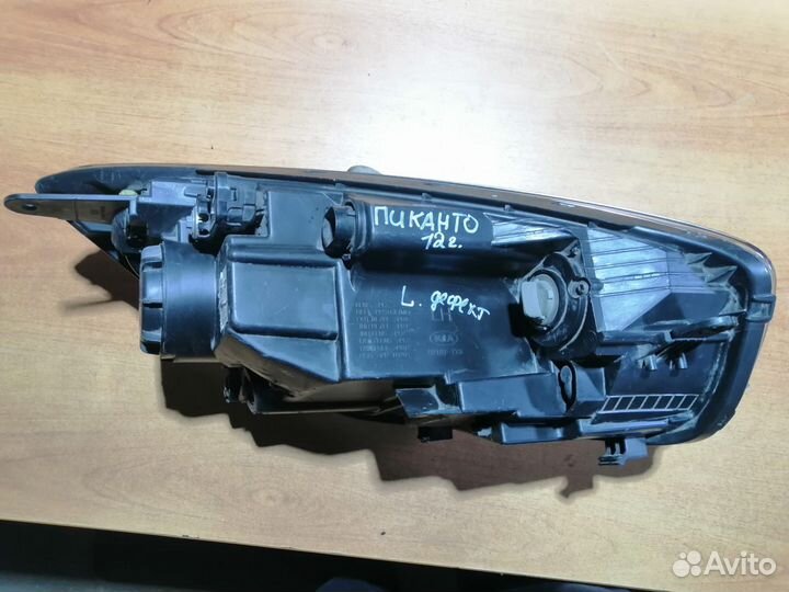 Фара левая Kia Picanto 11-17г