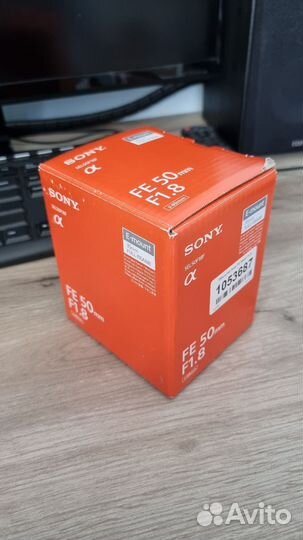 Объектив sony e 50mm f 1.8 SEL50F18F