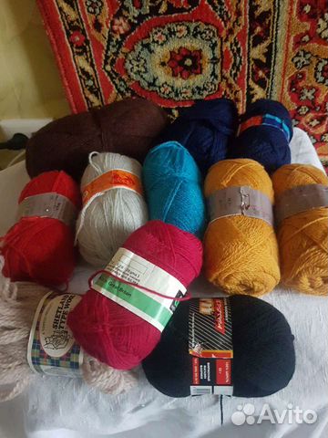 Пряжа для вязания шерсть