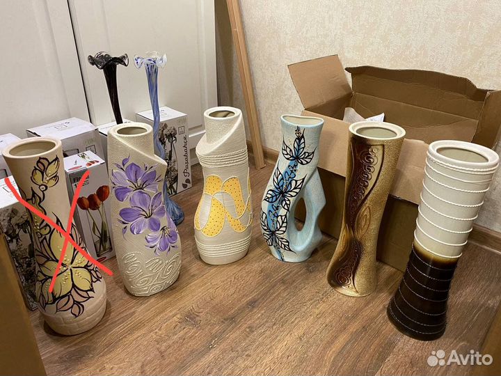 Вазы новые