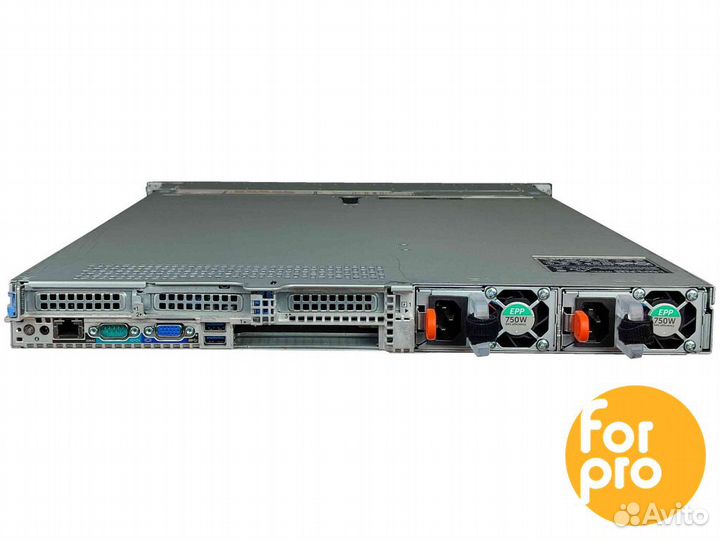 Сервер dell R640 10SFF 2x4116Sil 768GB, H740p
