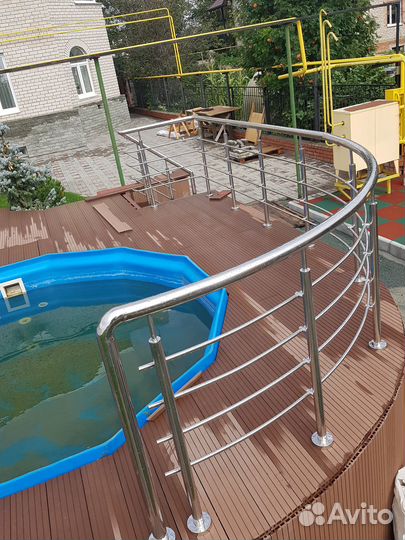 Перила и ограждения из нержавеющей стали