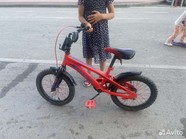 Детский велосипед Black Aqua 4-7 лет