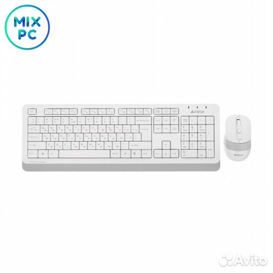 Комплект клавиатура + мышь A4Tech FStyler FG1010 W