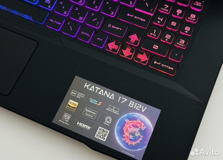 MSI katana 17.3 RTX 4060 8GB i5 12450H 16GB DDR5