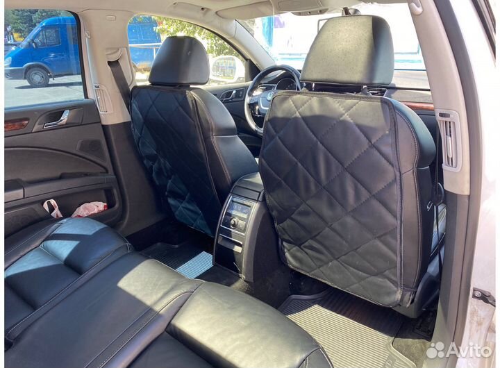 Защитные чехлы на сиденья чёрный ромб, к-т 2 шт