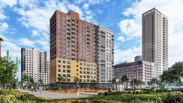 2-к. квартира, 62,7 м², 10/17 эт.