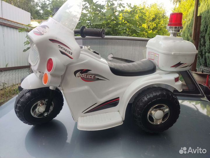 Детский мотоцикл на аккумуляторе бу