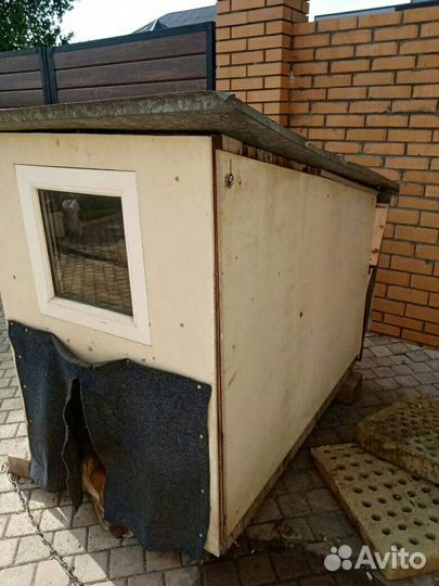 Будка большая теплая