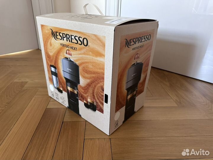 Кофемашина nespresso vertuo next белая новая