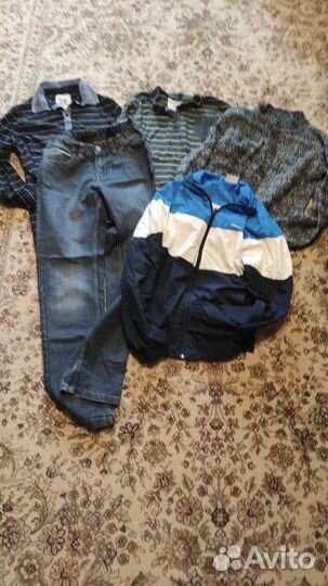 Детские вещи на мальчика пакет р.158
