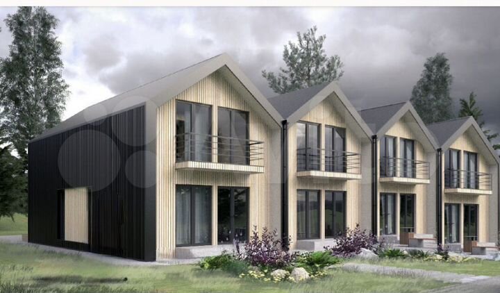 Таунхаус 98 м² на участке 1,5 сот.