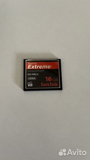 Карта памяти Compact flash16gb SanDisk