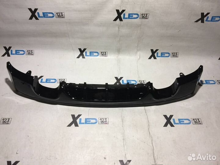 Диффузор BMW 2 F22 M 2+2 чёрный глянец