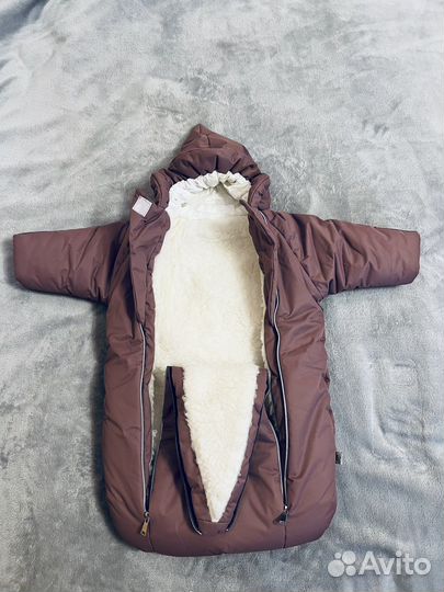 Конверт зимний для девочки