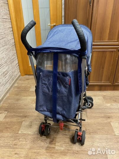 Коляска трость Maclaren Quest denim