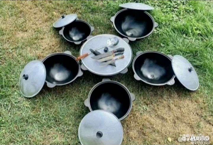 Казан чугунный, афганский казан, печи, садж