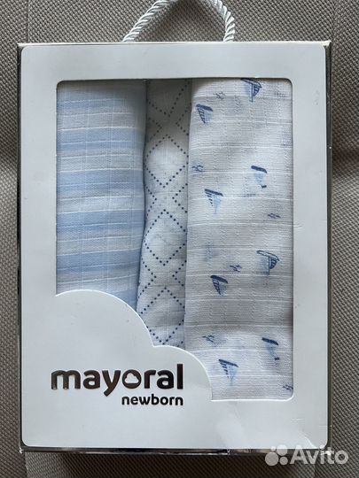 Муслиновые пеленки новые