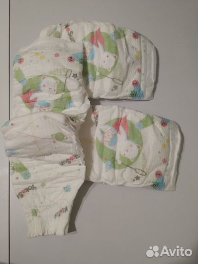 Подгузники разные 4 и 5