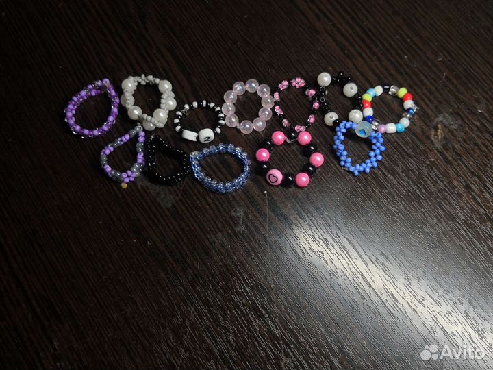 Кольцо из бисера