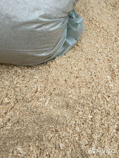 Опилки сухие, крупные. Доставка