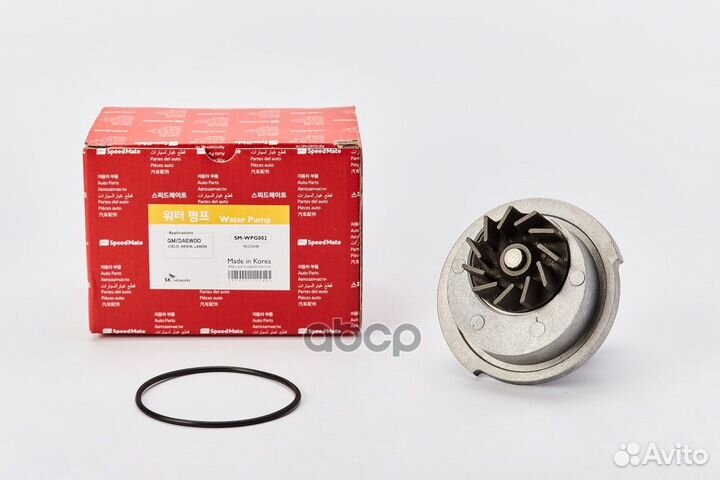 Помпа daewoo nexia (1,5) (sohc) /chevrolet lanos