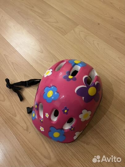 Шлем велосипедный детский 50-54 для девочки