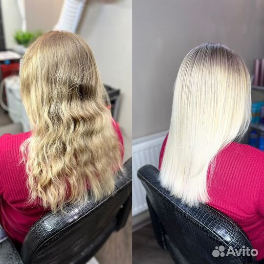 Восстановление волос, сложные окрашивания(балаяж