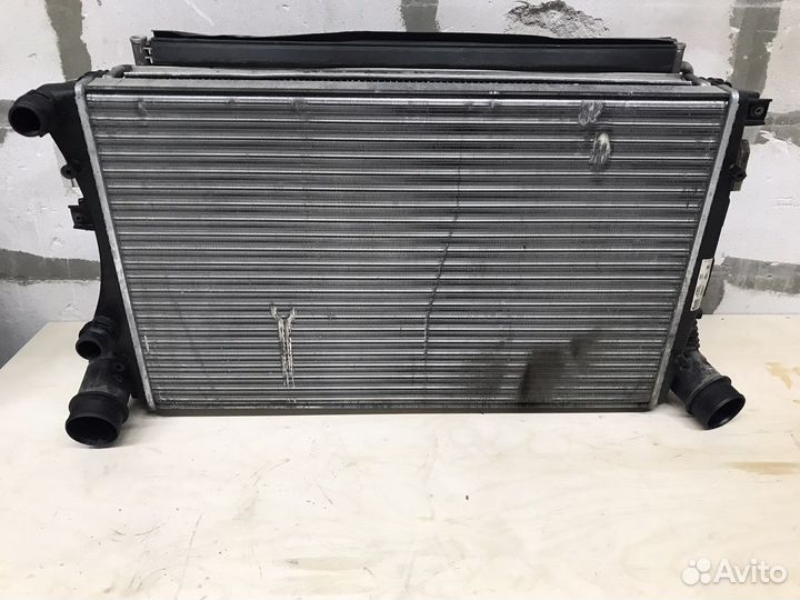 Кассета радиаторов,радиаторы Passat B7,1.8 TSI