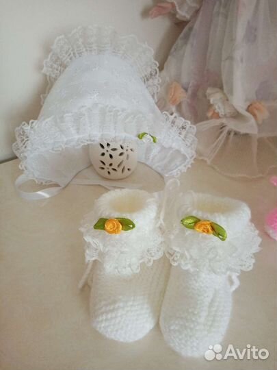 Пинетки - ручная работа