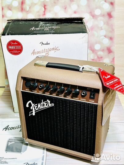 Комбоусилитель Fender Acoustasonic 15 combo