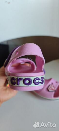 Сандалии crocs c9 для девочки