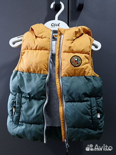 Жилетка для мальчика 92